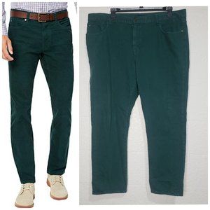 Tommy Hilfiger Green Straight-Fit Jeans Size 42